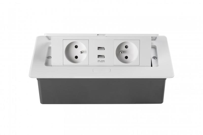 Módulo de tomada extensível suave.