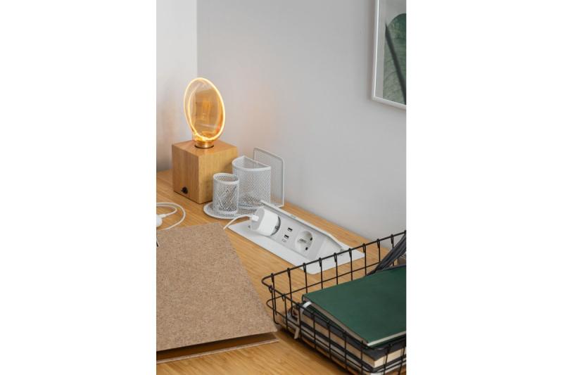 Módulo de tomada extensível suave.