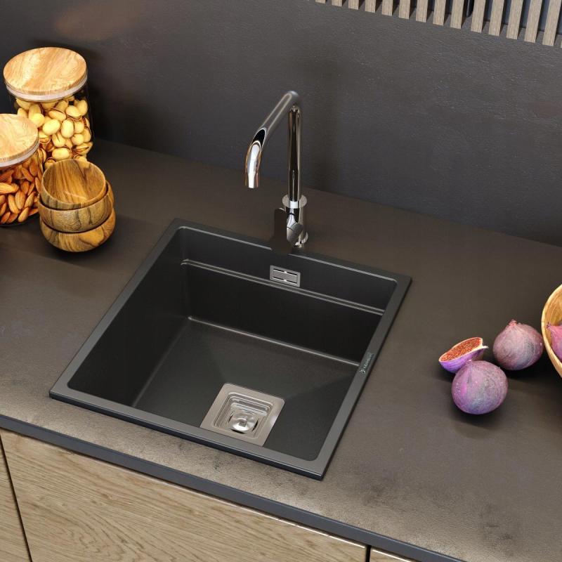 Graniteland Stellar Torneira de Cozinha Cromada com Bica Giratória 1208970667