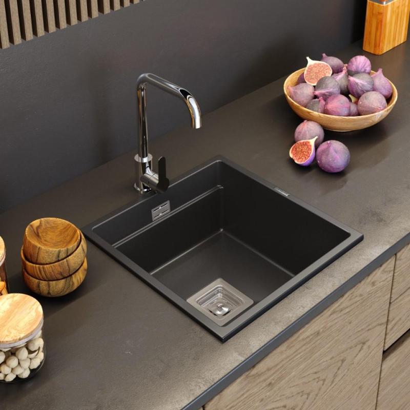 Graniteland Stellar Torneira de Cozinha Cromada com Bica Giratória 1208970667