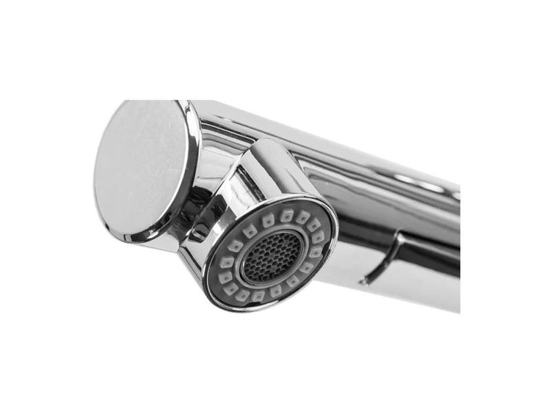 Graniteland Ceres Torneira de Cozinha Cinza com Bica Extensível e Ducha de Mão com Dupla Função 1208970710