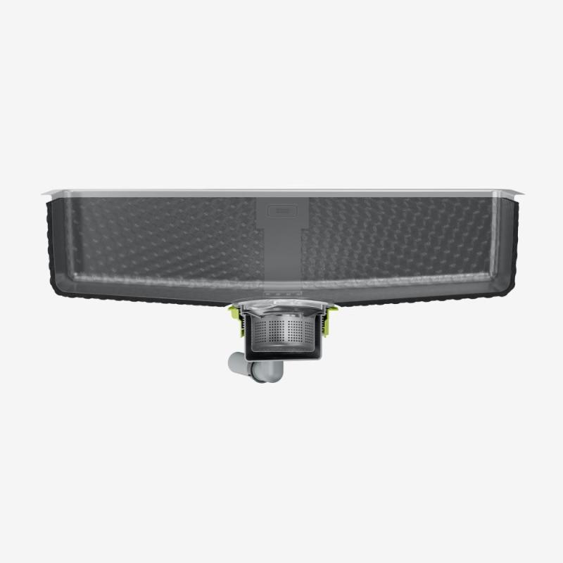 Franke Maris Quiet MQX 110.50 RVS Pia 50x40 cm Embutida 122.0694.477