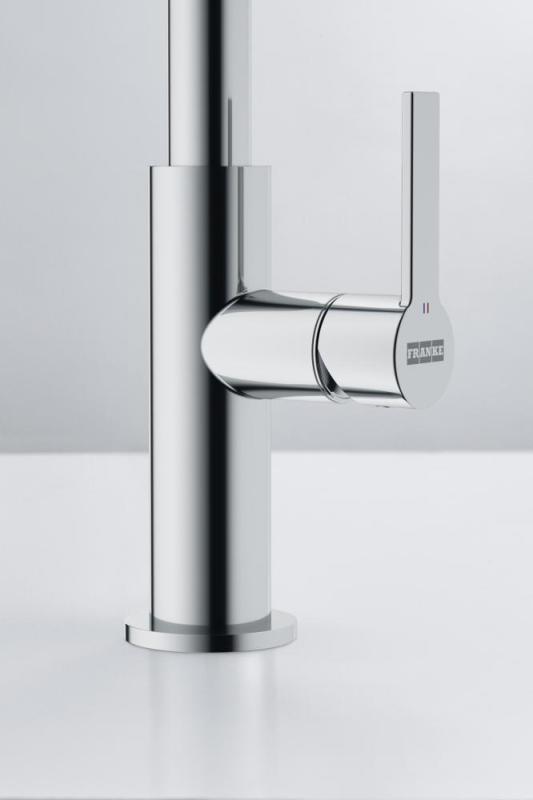 Franke Maris Slim J Torneira de Cozinha com Bico Redondo Giratório Cromado 115.0728.384