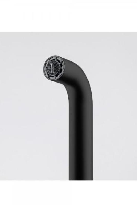 Franke Lina U Torneira de Cozinha com Bico Giratório Preto 115.0728.474