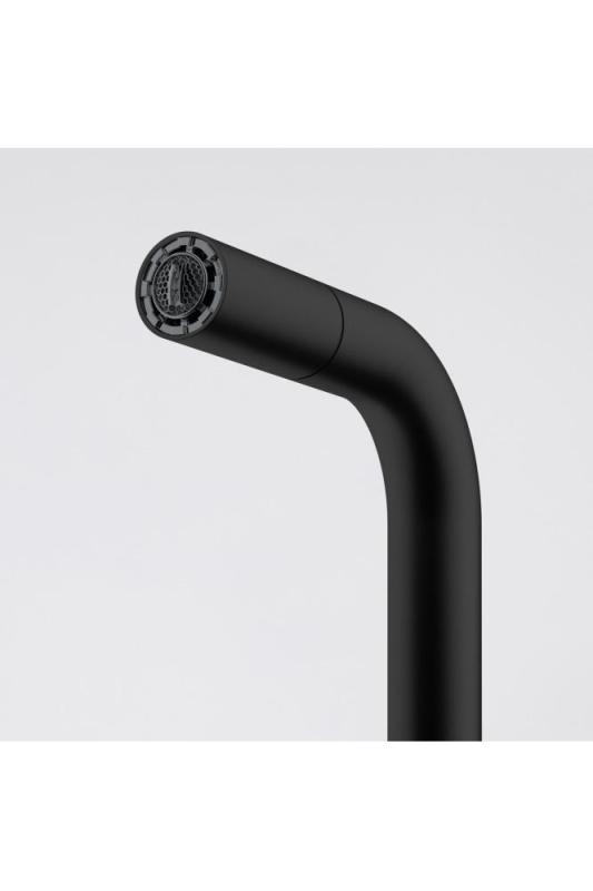 Franke Lina U Torneira de Cozinha Preta com Bico Retrátil 115.0728.477