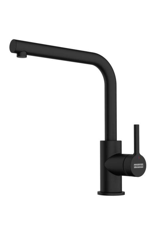 Franke Lina L Torneira de Cozinha com Bico Giratório Preto 115.0693.393