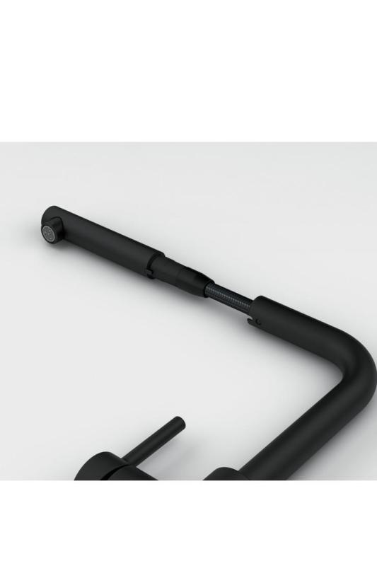 Franke Lina L Torneira de cozinha Stone grey com Bico Retrátil 115.0728.486