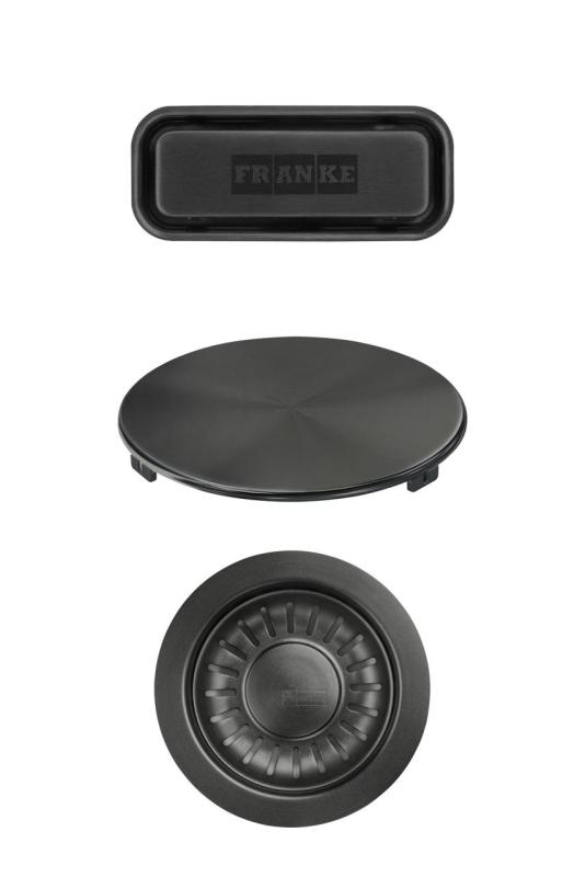 Franke Maris conjunto de cores Conjunto de drenagem Gun Metal 1208970839