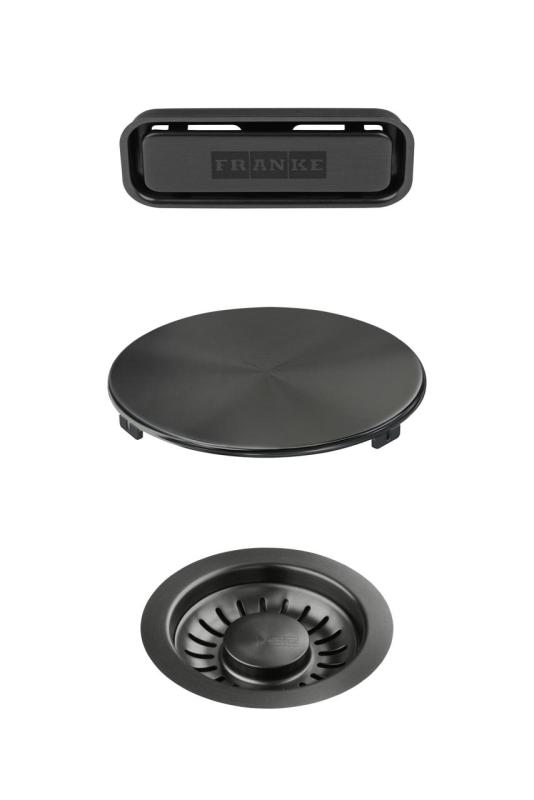 Franke Maris conjunto de cores Conjunto de drenagem Gun Metal 1208970839
