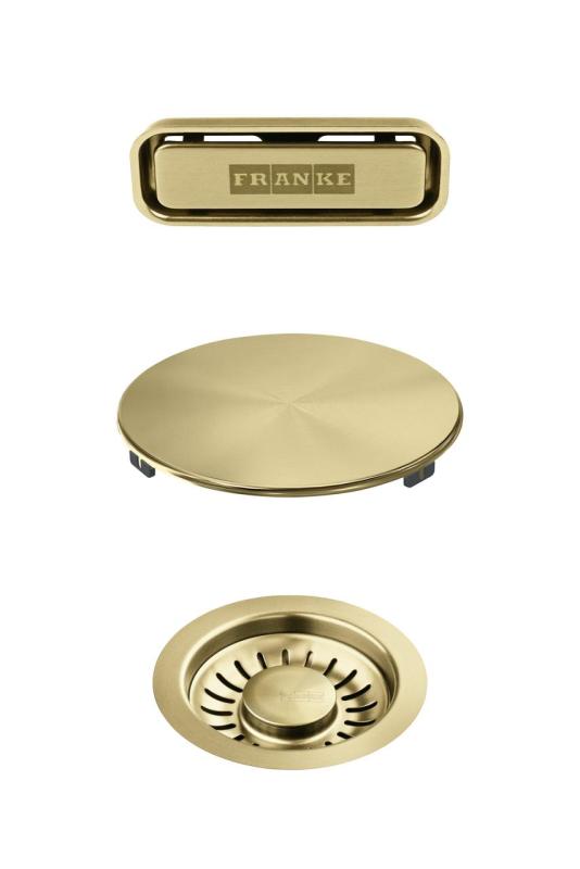 Conjunto de cores Franke Maris Conjunto de drenagem Ouro 1208970845