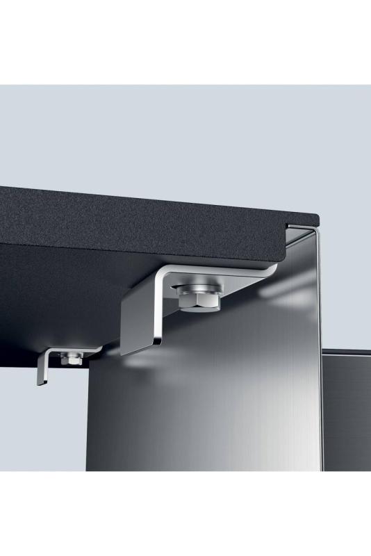 Pia Foster Phantom Slimline em aço inoxidável 71x40cm para instalação em bancadas de cerâmica 1208971121