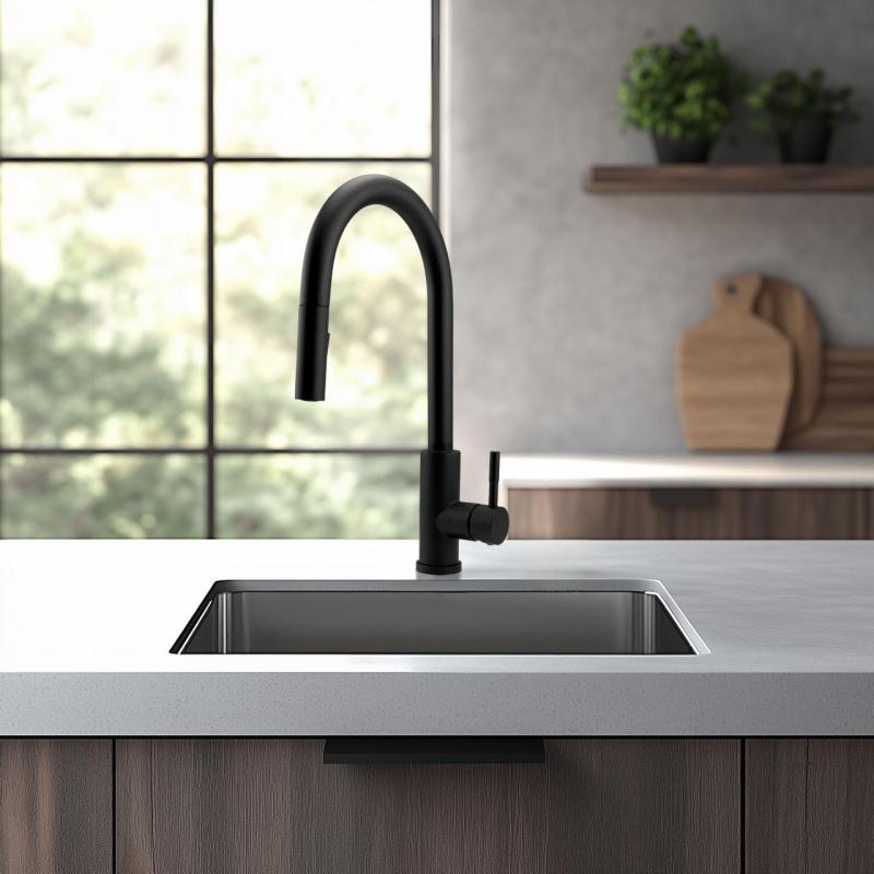 Pure.Sink Exclusivo pia RVS 34x40 cm raio de 10mm para embutir, instalação plana e sobreposta PEX3440-02