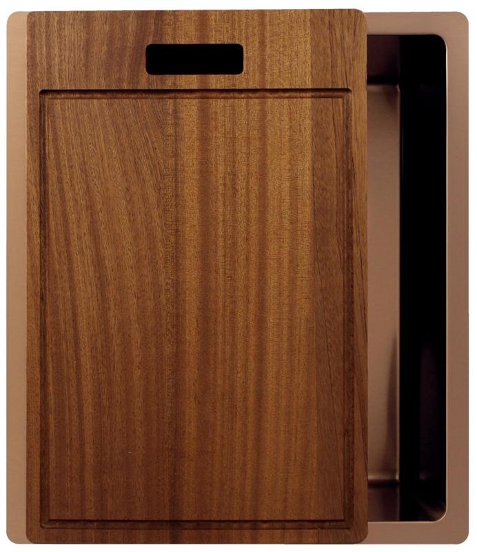 Pure.Sink Exclusivo Cobre pia 34x40 cm raio de 10mm embutido, nivelado e sobreposto PEX3440-62