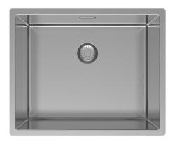Pure.Sink Exclusivo Pia RVS 50x40 cm 10mm raio de submontagem, montagem plana e sobreposição PEX5040-02