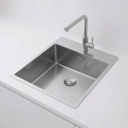 Pure.Sink Exclusivo Pia RVS 44x52 cm Tapwing com furo para torneira raio de 10mm PEX4040T-02