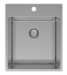 Pure.Sink Exclusivo Pia RVS 44x52 cm Tapwing com furo para torneira raio de 10mm PEX4040T-02