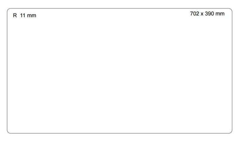 Quadri Newport II Dupla Pia de Granito Taupe Embutida 702 x 390 mm com Plugue Dourado 1208971382