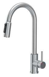 Torneira de Cozinha Quadri Viora RVS 3 vias com uma conexão extra para água filtrada 1208971404