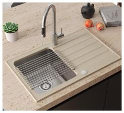 Torneira de Cozinha Quadri Viora RVS 3 vias com uma conexão extra para água filtrada 1208971404