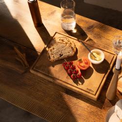 Woodsea Woodstone Oak L - Tábua de Cortar de Madeira de Carvalho 50x35cm 1208971446