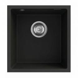 Graniteland Miniva Pia de Granito Preta de Embutir 385x410 mm 1208971450