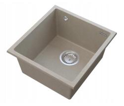 Graniteland Miniva Pia de Granito Bege de Embutir 385x410 mm 1208971451