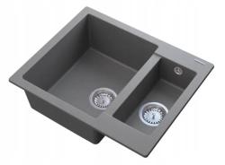 Graniteland Adda Granito Cinza 1.5 Pia de Montagem 600x495mm 1208971456