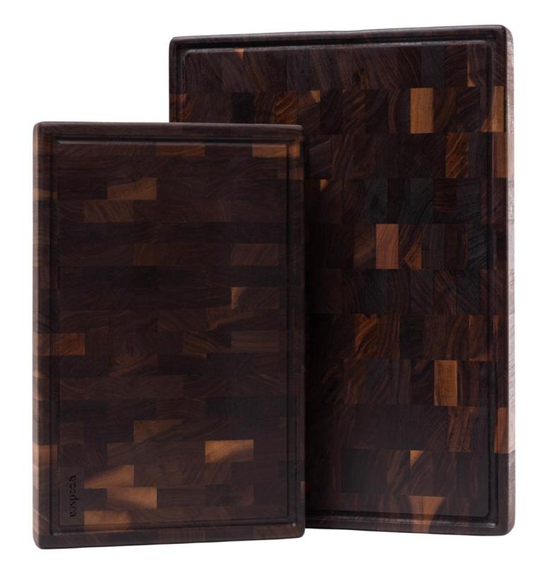 Woodsea Woodstone Walnut S - Tábua de Corte de Madeira de Noz 40x26cm 1208971529