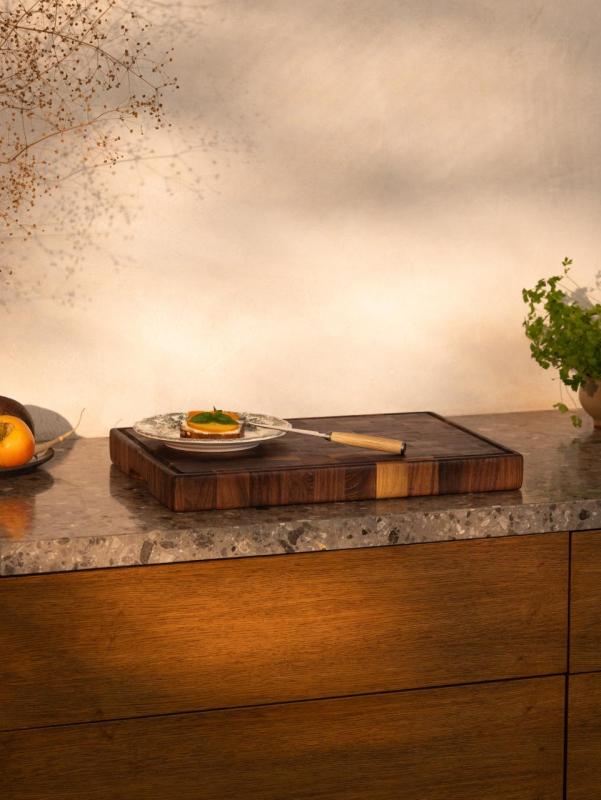 Woodsea Woodstone Walnut S - Tábua de Corte de Madeira de Noz 40x26cm 1208971529