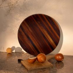Woodsea Butcher Round - Tábua de Corte Redonda em Madeira de Nogueira Ø50 cm 1208971533
