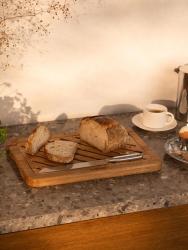 Woodsea Pão de Noz - Tábua de Pão de Madeira Noz 45x30cm 1208971537