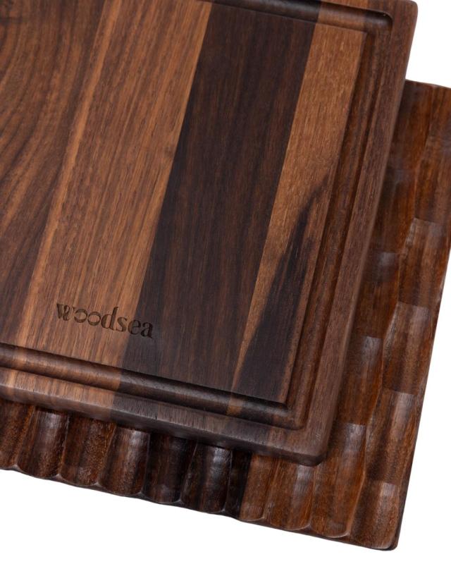 Dunas Woodsea Noz M - Tábua de Cortar Dunes de Nogueira 34x26 cm 1208971548