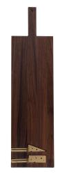 Woodsea Queijo Noz Walnut L - Tábua de Queijo de Madeira de Nogueira 75x20cm 1208971560