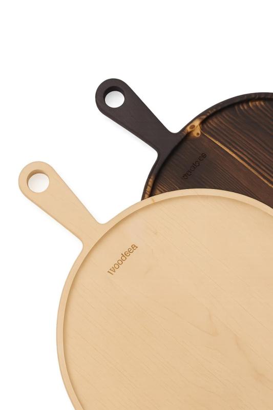 Woodsea Pine Burned - Tábua de Pizza de Pinho Queimado 47x35 cm 1208971580