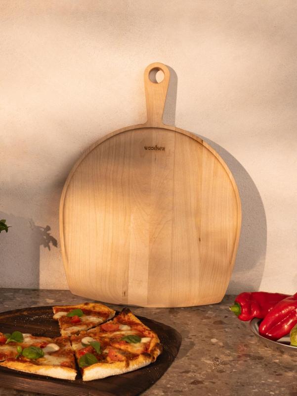 Woodsea Pine Natural - Tábua de Pizza de Madeira de Acer 47x35 cm 1208971581