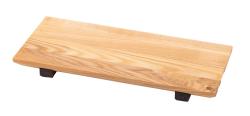 Woodsea Sushi M - Tábua de sushi de madeira de freixo com pernas de nogueira 30x17 cm 1208971585