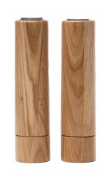 Woodsea Upside Down Oak - Moinho de sal de madeira de carvalho Ø5.4x22.5 cm 1208971591