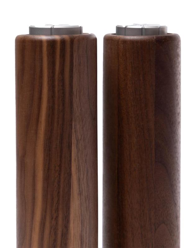 Woodsea Upside Down Walnut - Moinho de sal de madeira de noz Ø5.4x22.5 cm 1208971593