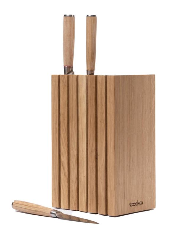 Woodsea Block Oak S - Bloco de Suporte para Facas de Carvalho 13x8 cm 1208971617