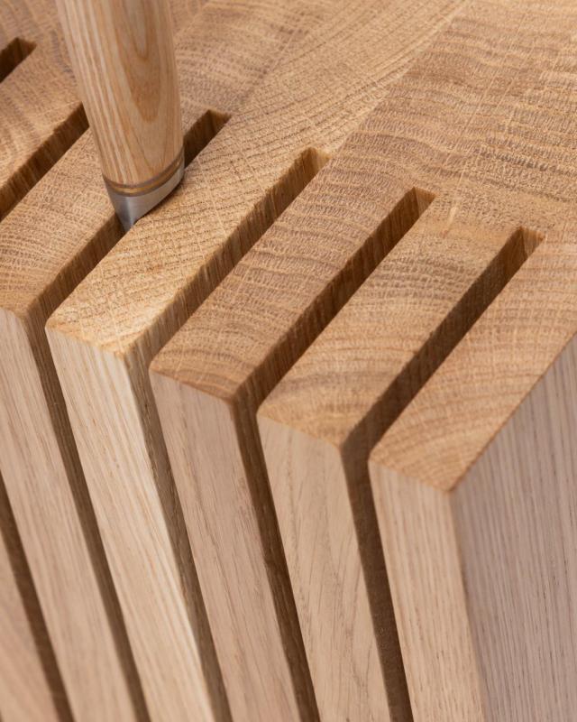 Woodsea Block Oak S - Bloco de Suporte para Facas de Carvalho 13x8 cm 1208971617