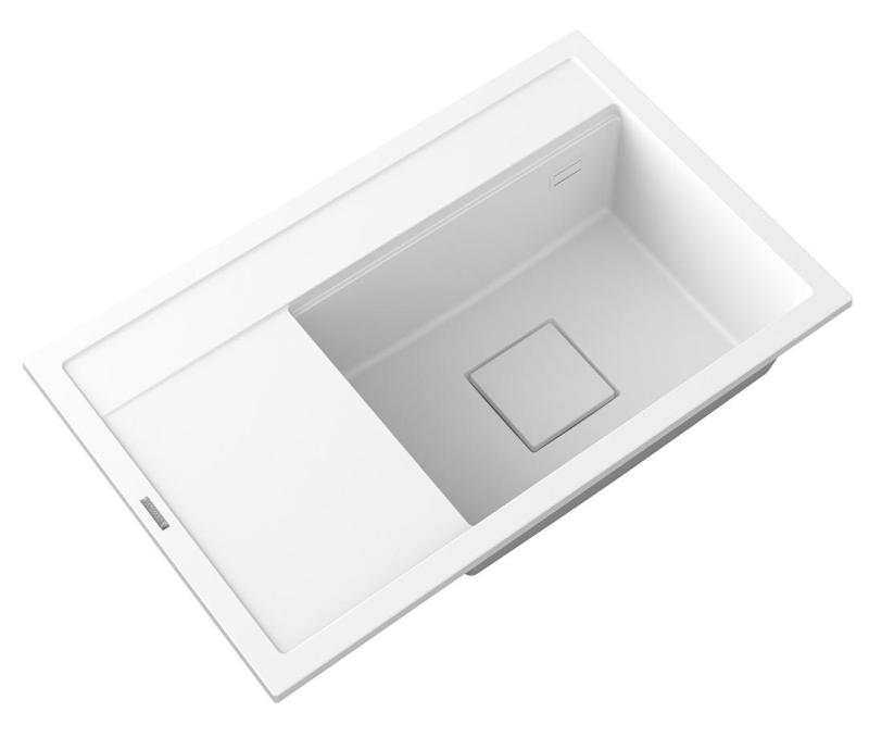 Graniteland Seta Pia de Granito Branca de superfície 80x50 cm 1208971618