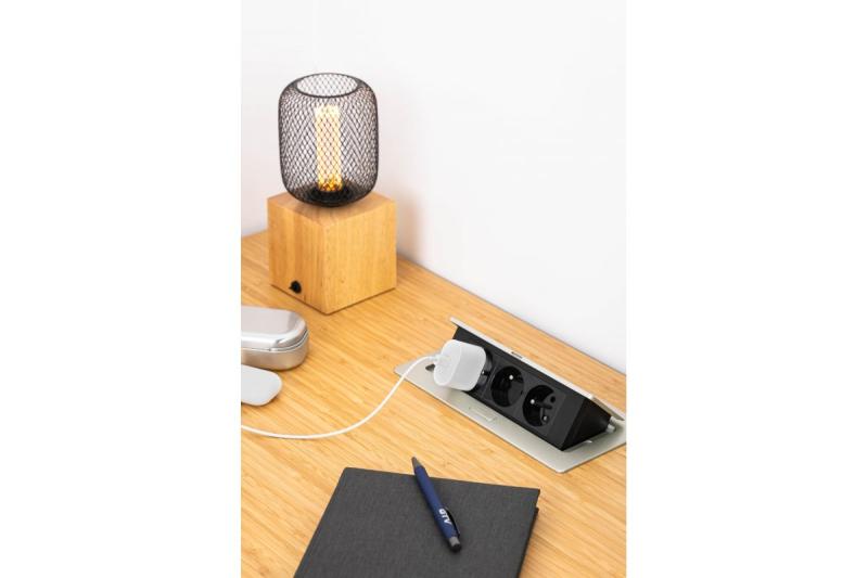 Tomada retrátil SOFT, cabo de alimentação 1,5m