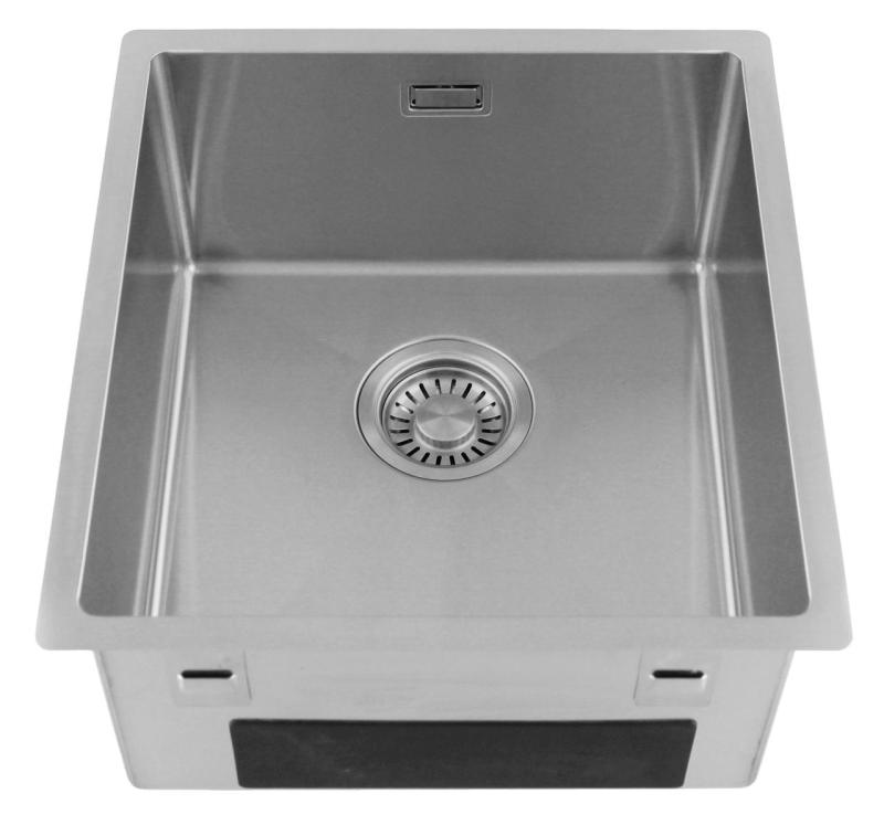 Pure.Sink Luxion Pia em aço inoxidável 36x40 cm para encastrar, embutir ou sobrepor  PLX3640-02