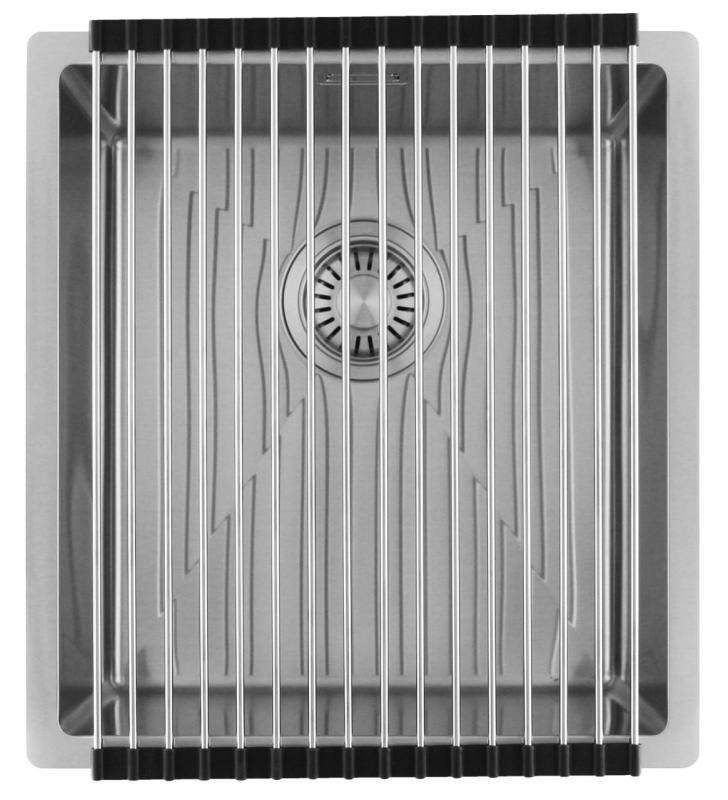 Pure.Sink Luxion Pia em aço inoxidável 36x40 cm para encastrar, embutir ou sobrepor  PLX3640-02