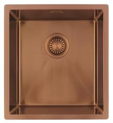 Pure.Sink Luxion Pia de cobre 36x40 cm para encastrar, embutir ou sobrepor PLX3640-62