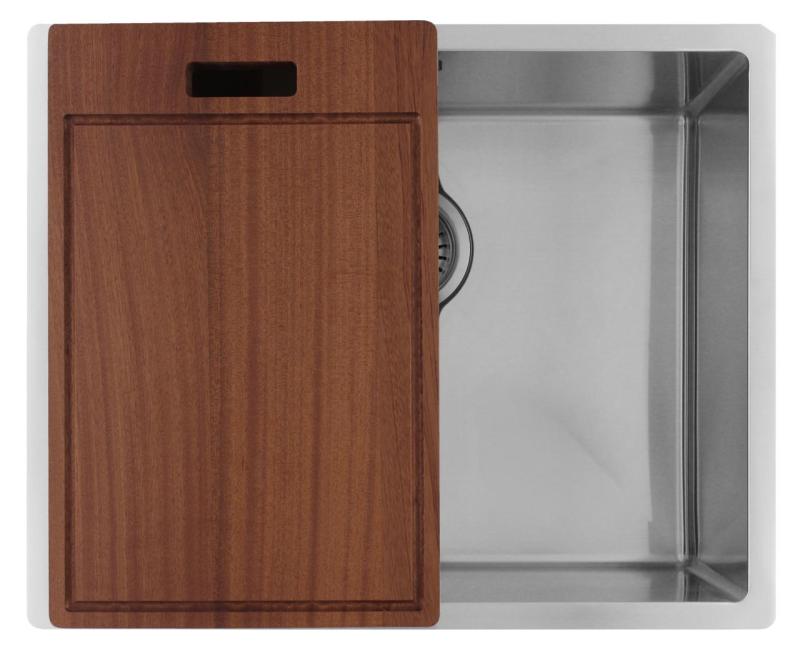 Pure.Sink Luxion Pia em aço inoxidável 50x40 cm para encastrar, embutir ou sobrepor  PLX5040-02