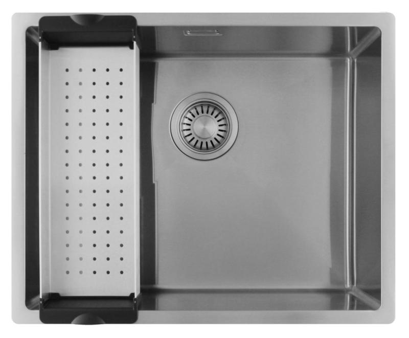 Pure.Sink Luxion Pia em aço inoxidável 50x40 cm para encastrar, embutir ou sobrepor  PLX5040-02