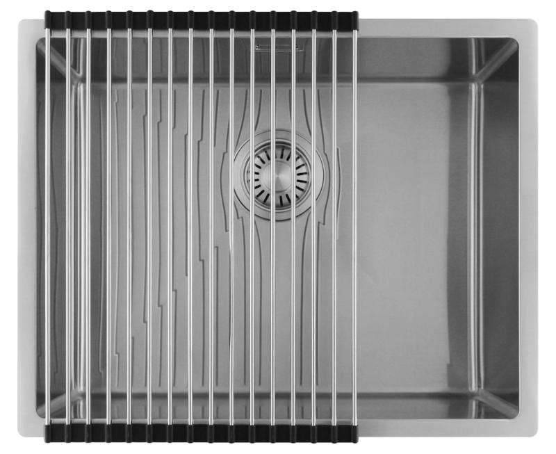 Pure.Sink Luxion Pia em aço inoxidável 50x40 cm para encastrar, embutir ou sobrepor  PLX5040-02