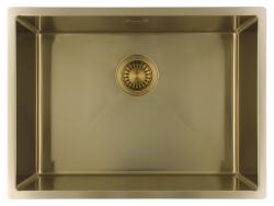 Pure.Sink Luxion Pia dourada 55x40 cm para encastrar, embutir ou sobrepor PLX5540-60
