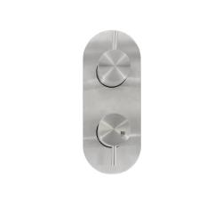 MURO TUA Misturadora embutida na parede com seletor de 3 vias cromado M1.B33.S.CR